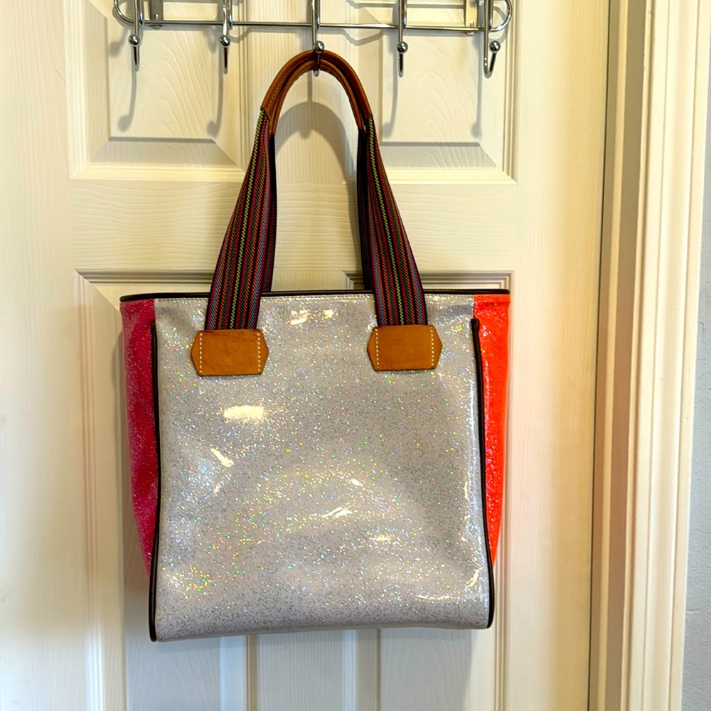 CONSUELA Glitzy Tote!! Bae classic tote that is like new and in perfect shape!